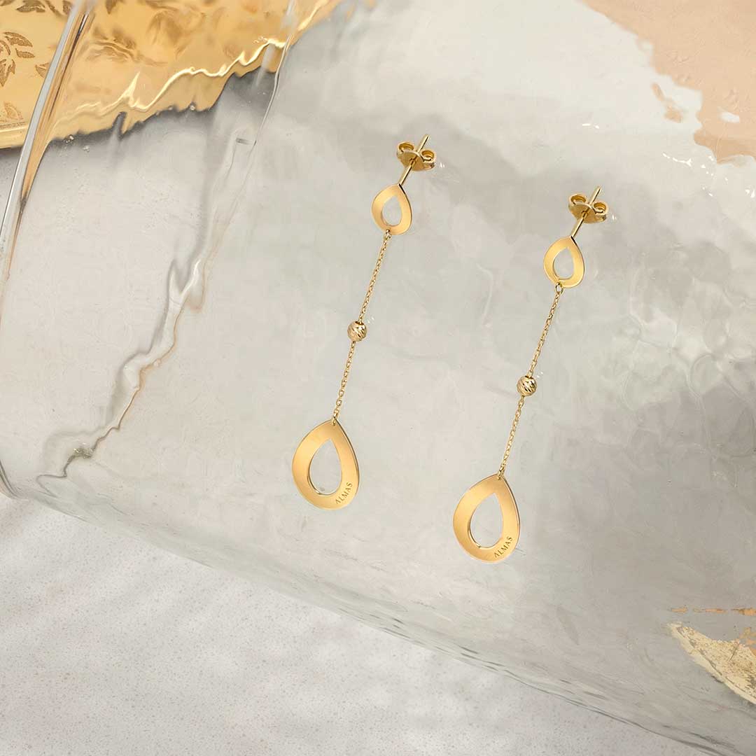 Pavona Long Earrings
