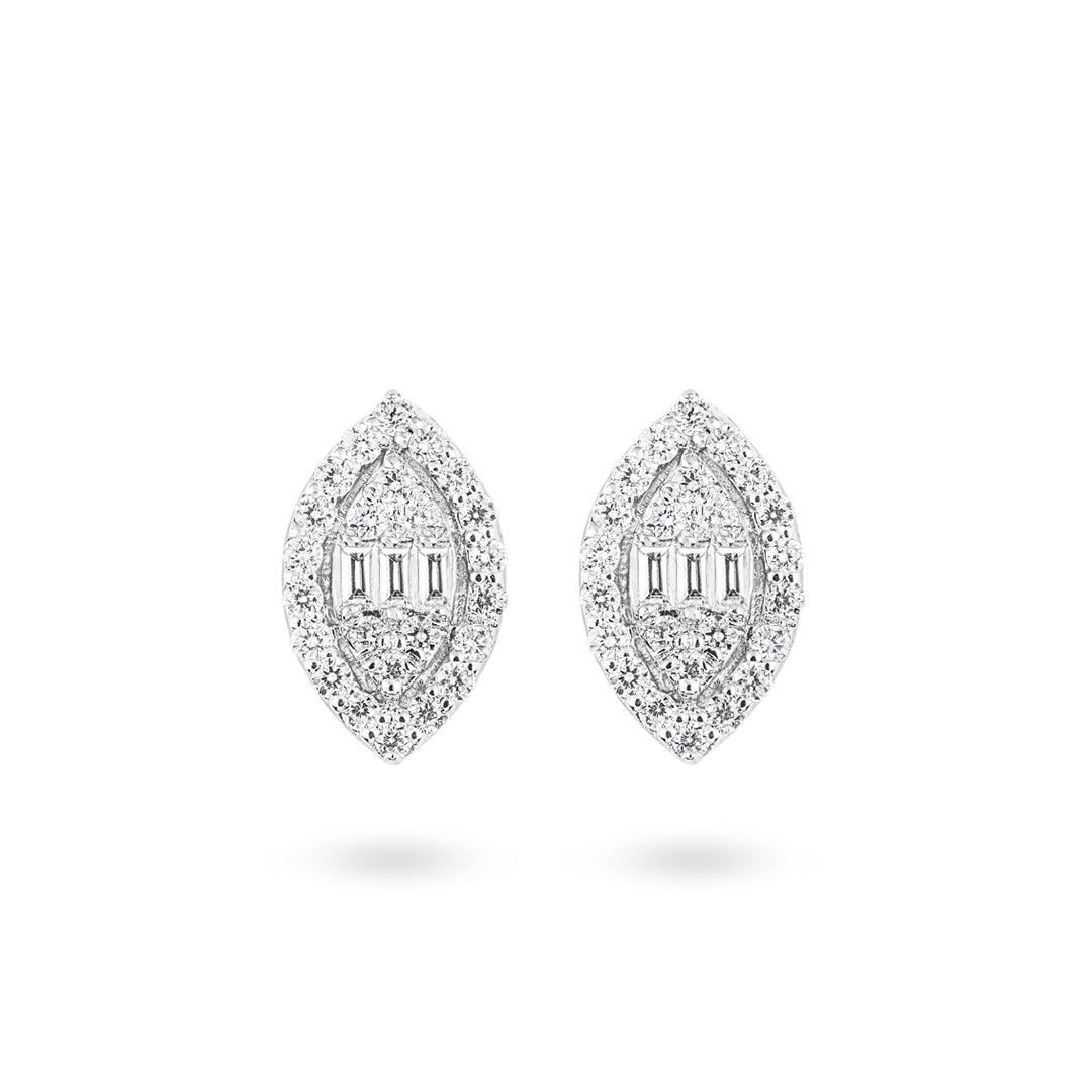 Marquise Baguette Earrings