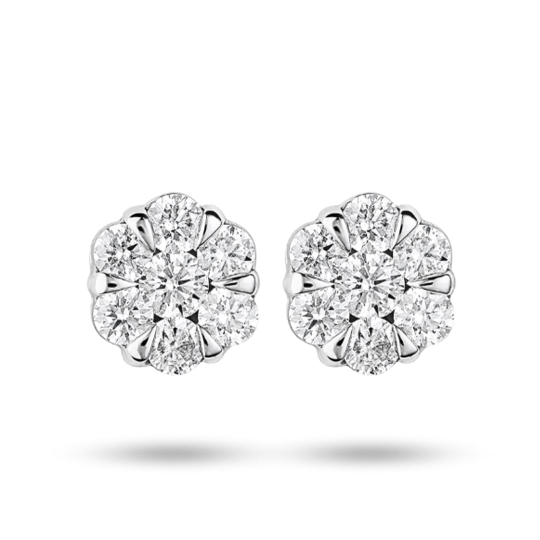 Flower Illusion Earrings