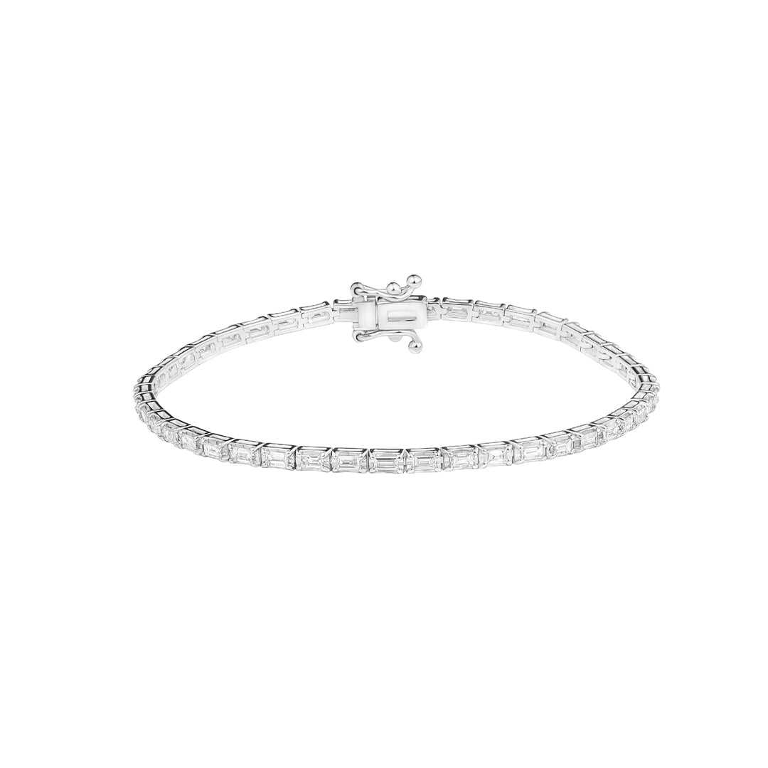 Baguette Full Tennis Bracelet