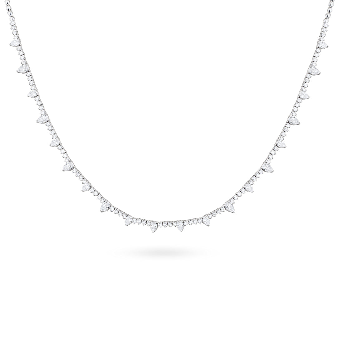Sun Tennis Necklace