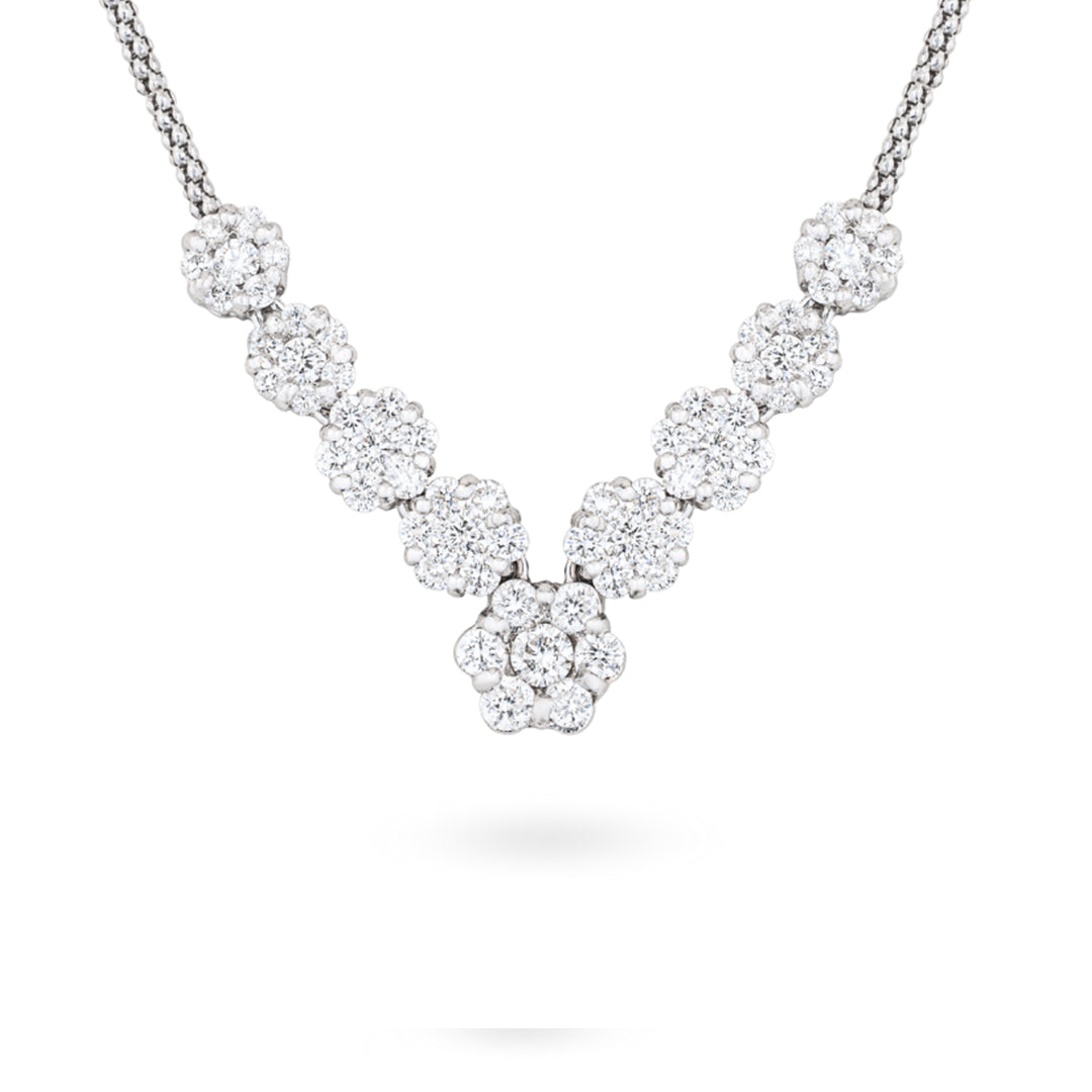 Classic Flower Illusion Necklace