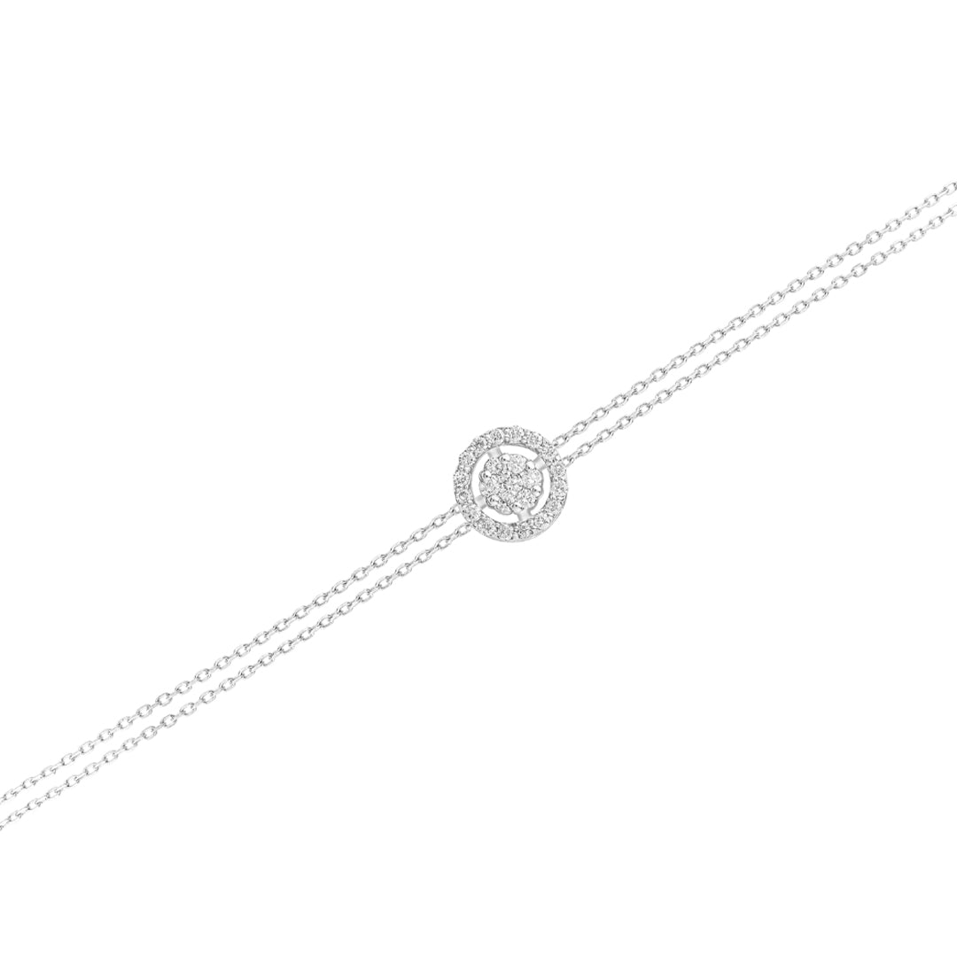 Flower Illusion Halo Bracelet