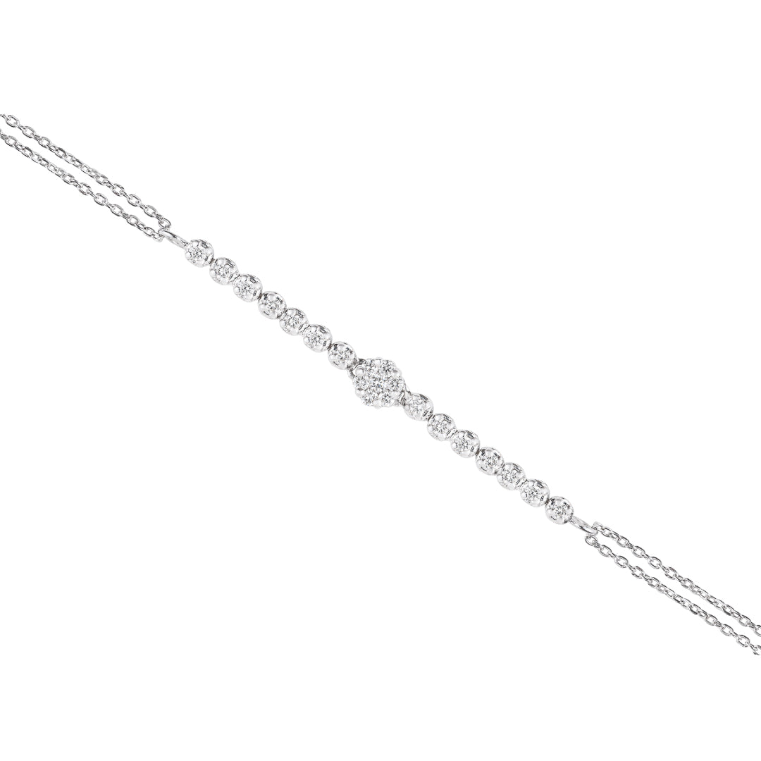 Flower Illusion Set Bracelet