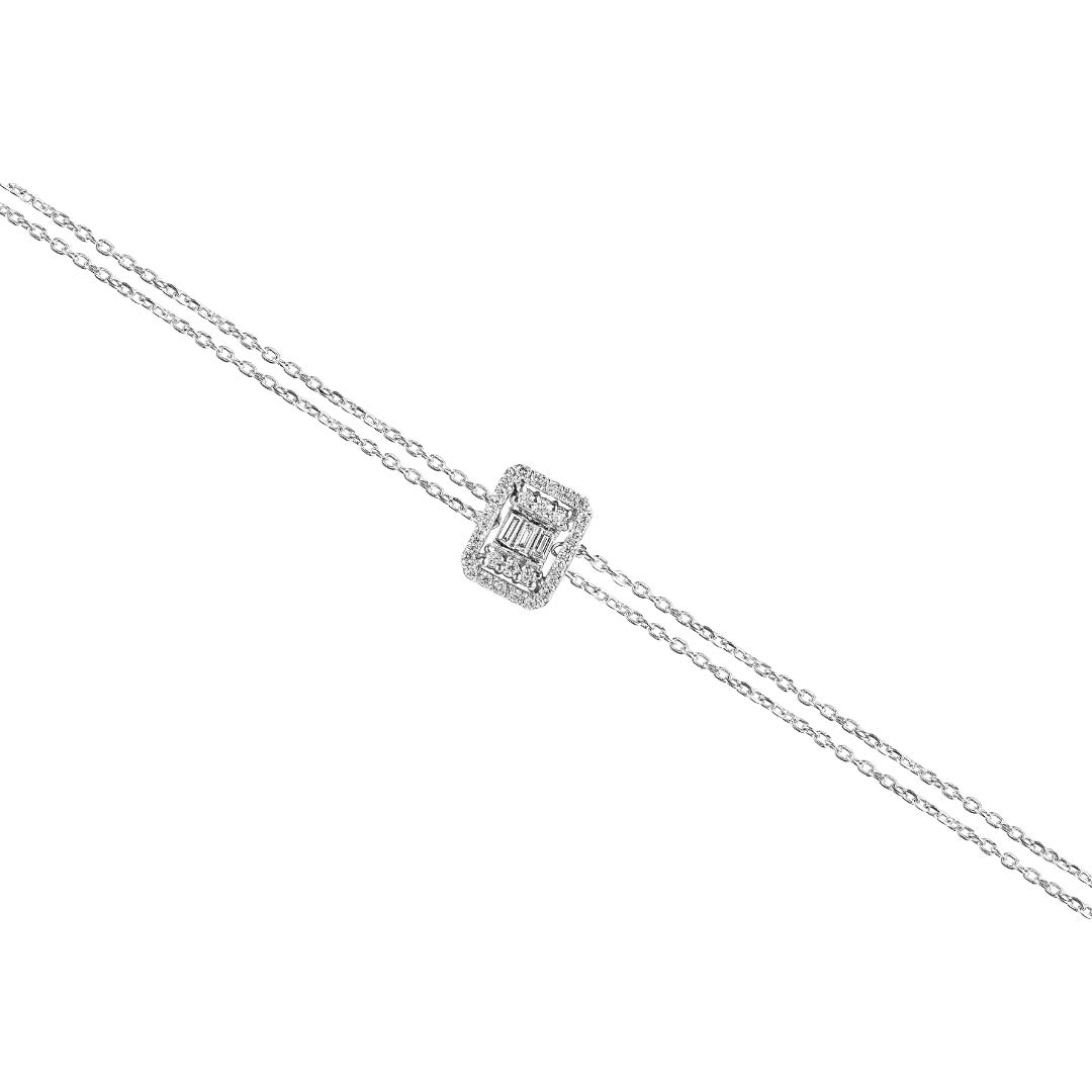 Baguette Emerald Shape Bracelet