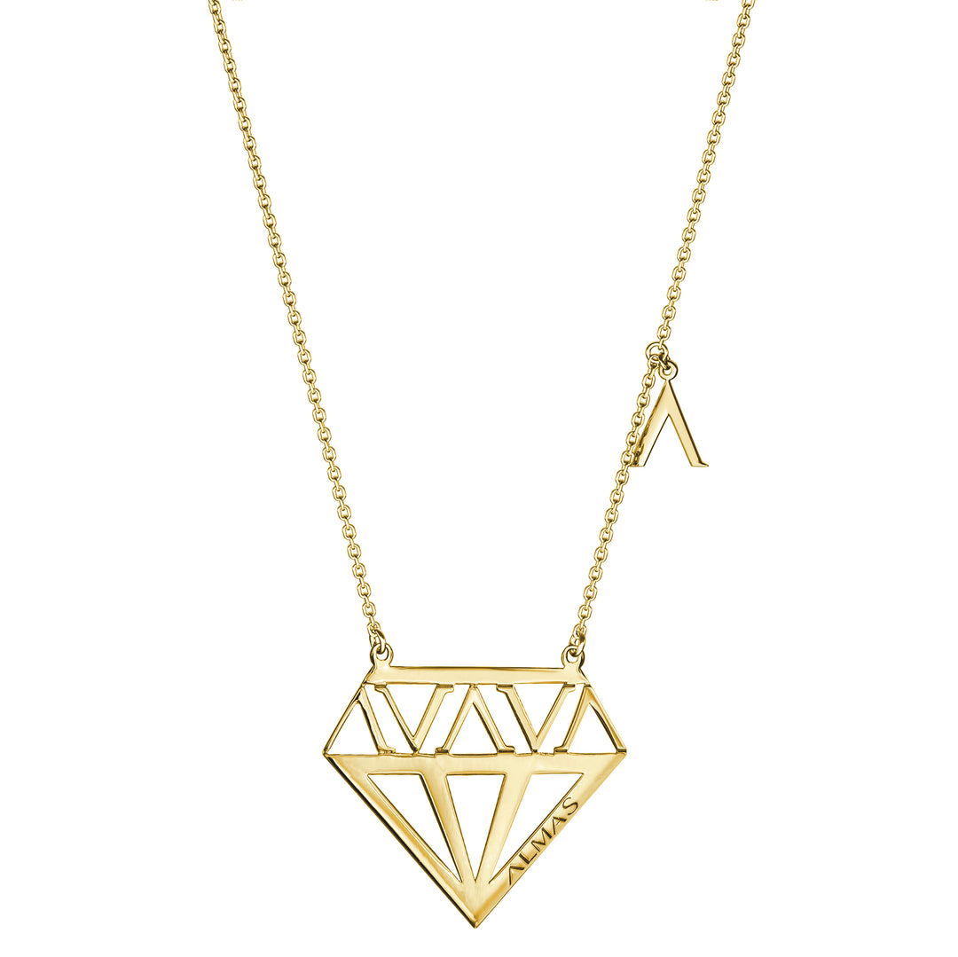 Brilliance Diamond Shape Small Necklace