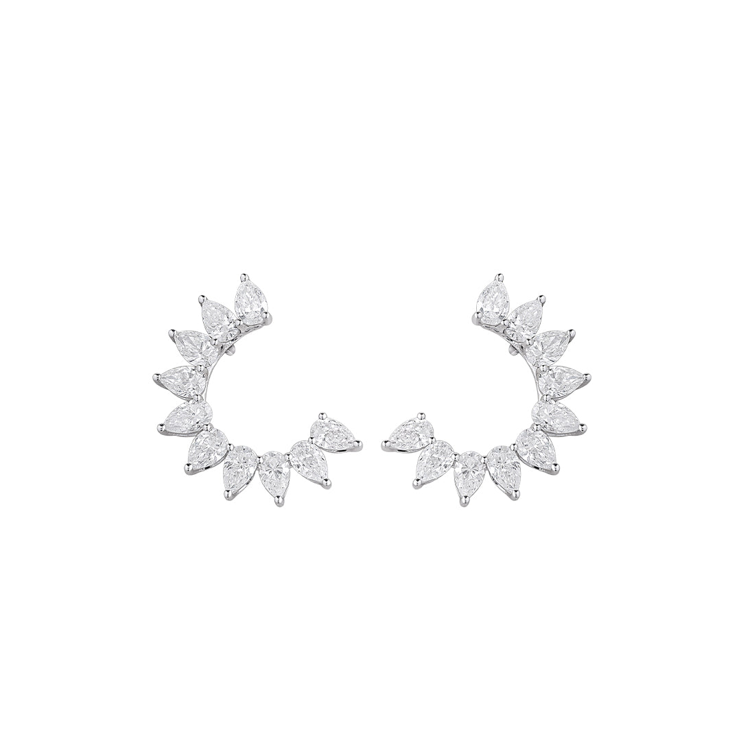 Half Pear Earrings