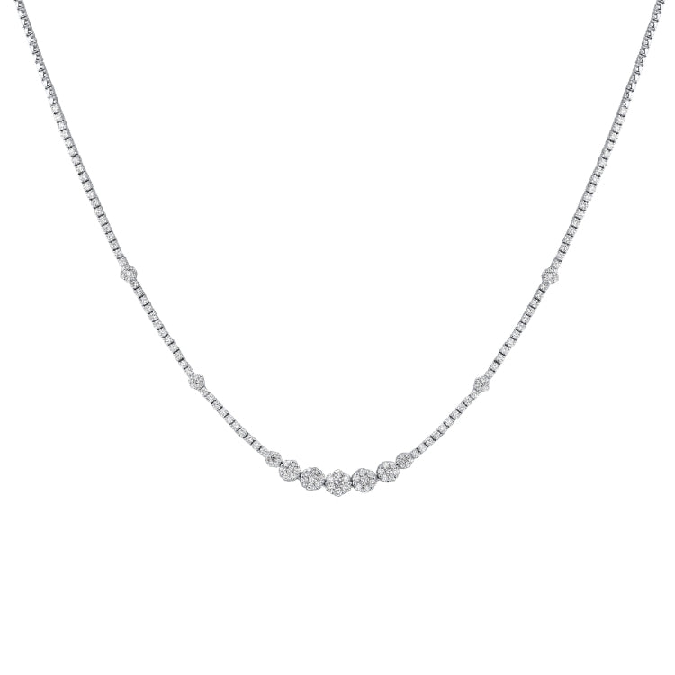 CLASSIC FLOWER ILLUSION NECKLACE