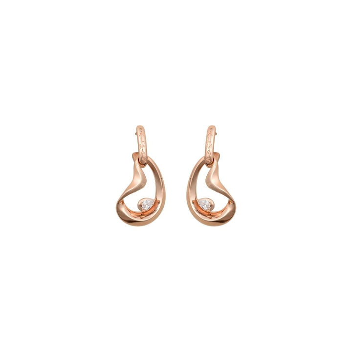 PERA EARRINGS WITH DIAMOND