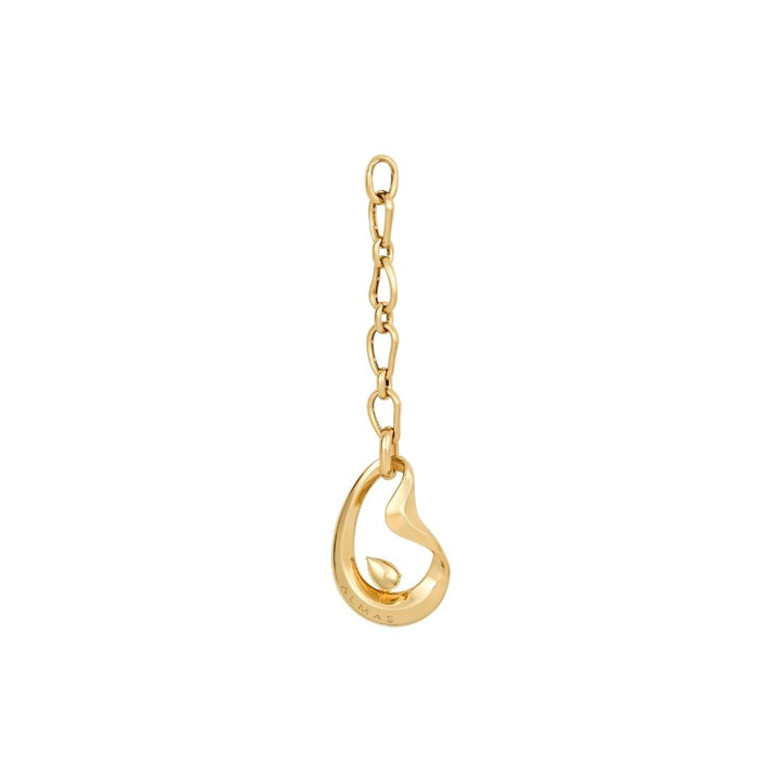 PERA BIG GOLD LONG CHARM