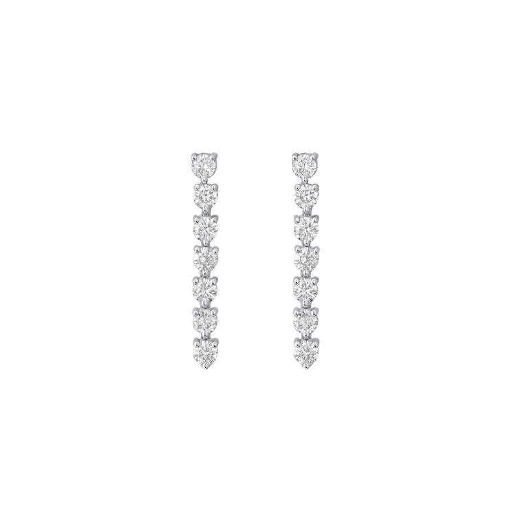 3 PRONGS DROP EARRINGS