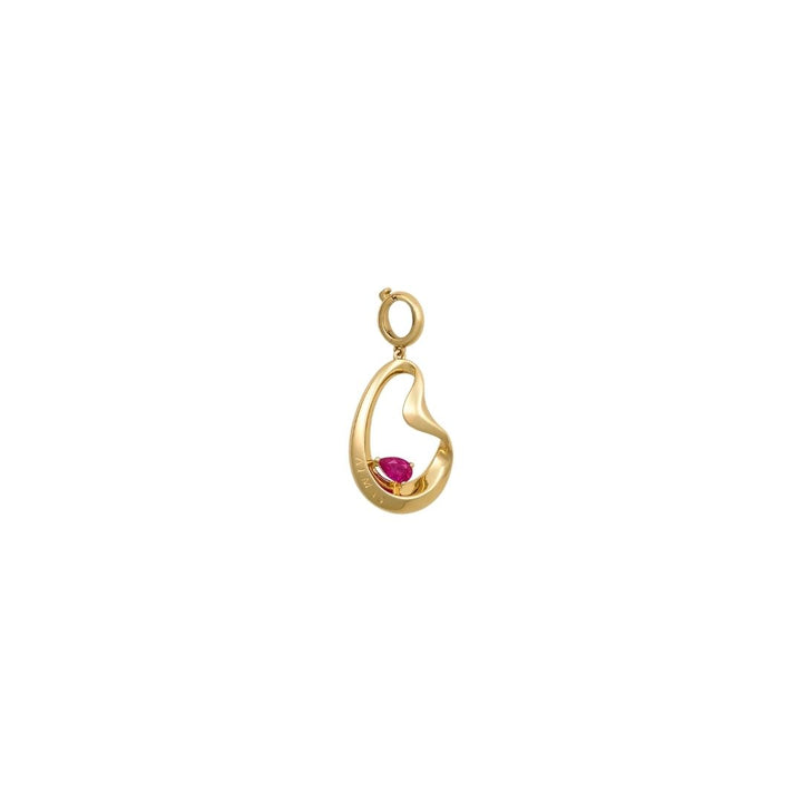 PERA SYNTHETIC RUBY CHARM