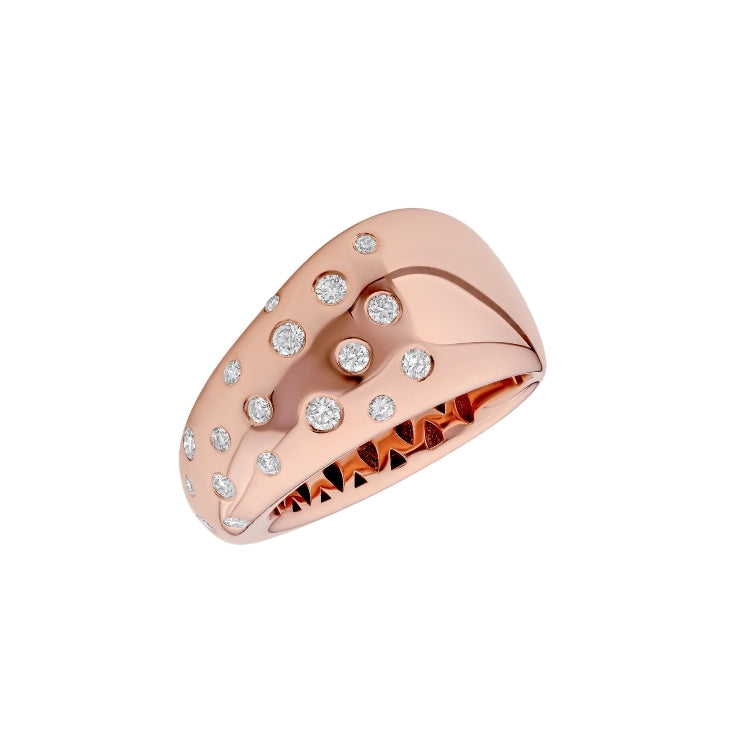 WAVE DIAMOND FASHION RING
