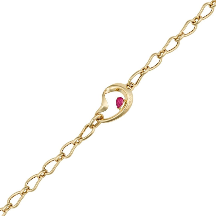PERA SYNTHETIC RUBY BRACELET