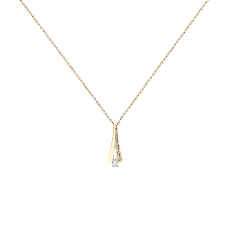 UPSIDE DOWN V SHAPE NECKLACE