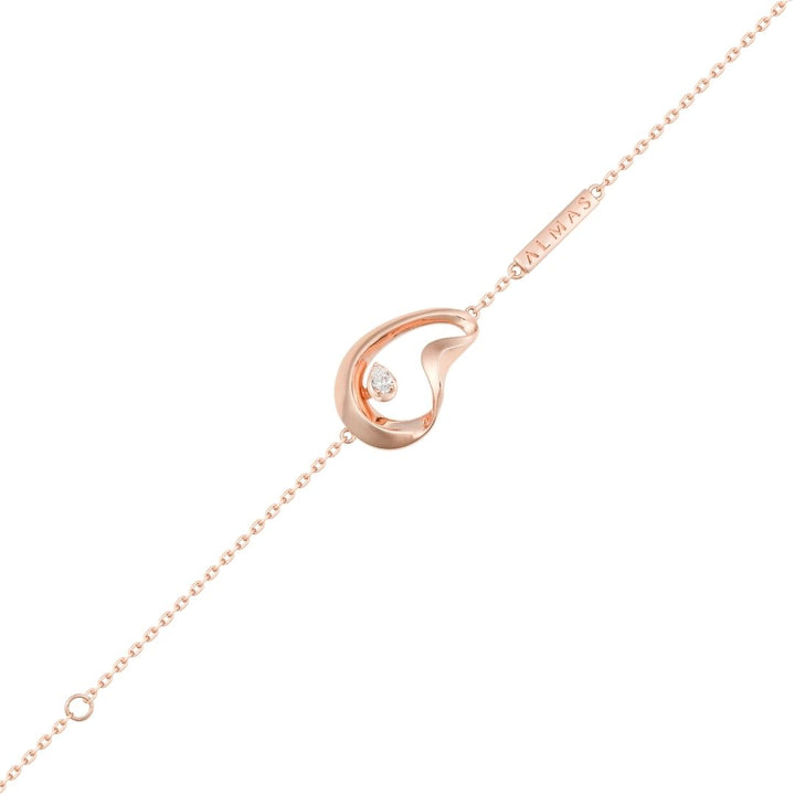 PERA BRACELET WITH PEAR DIAMOND