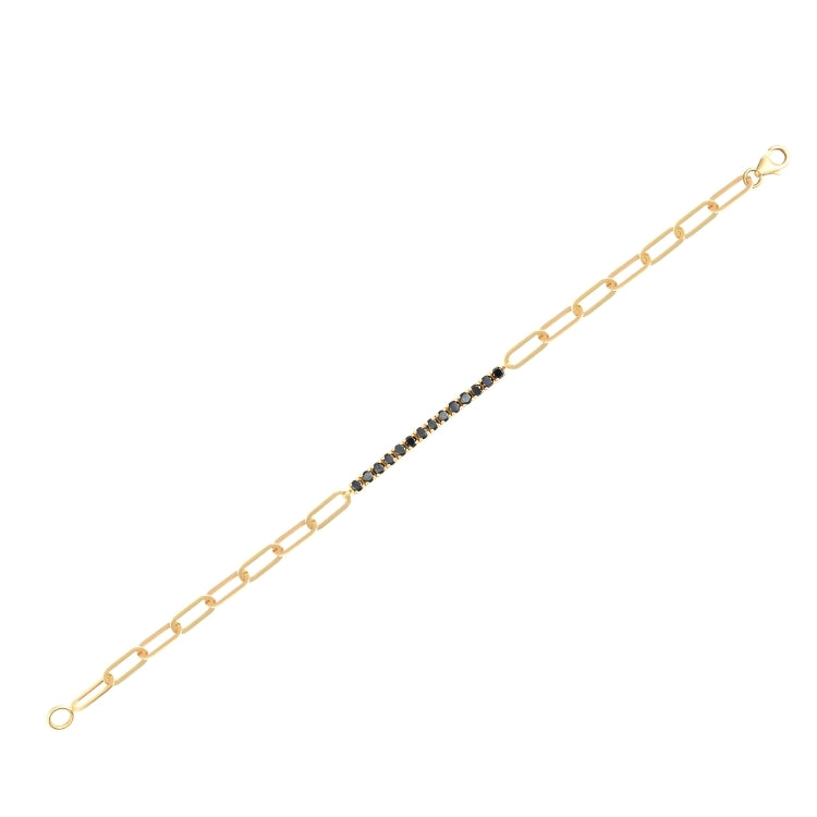 BLACK DIAMOND HALF BRACELET