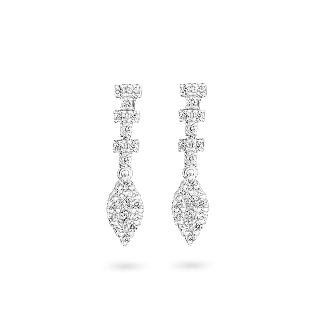 Marquise Illusion Drop Earrings