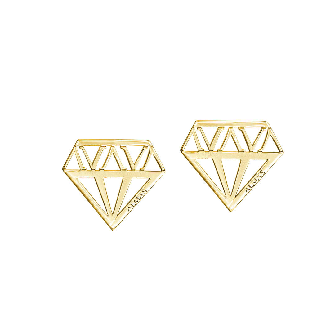 Brilliance Diamond Shape Earrings
