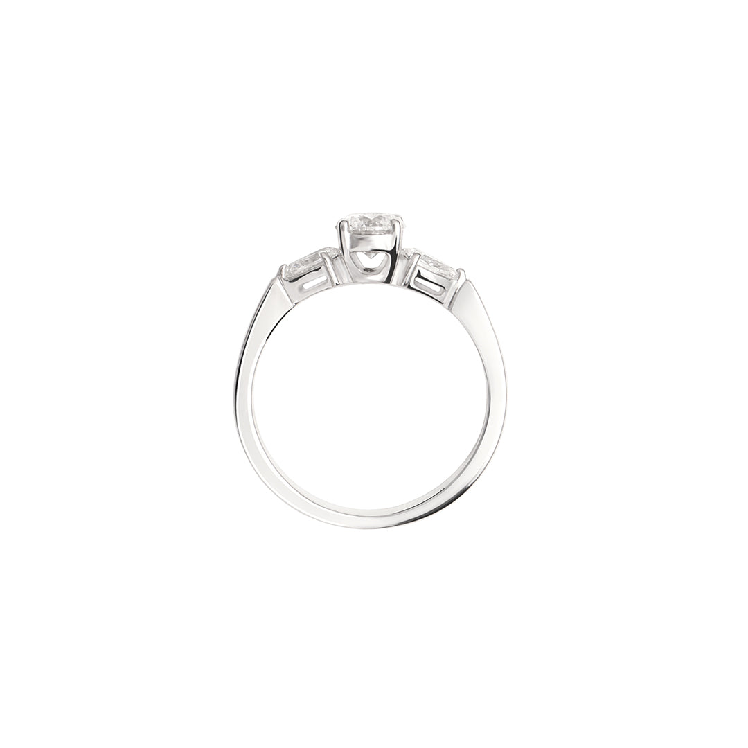 Pear Round Solitaire