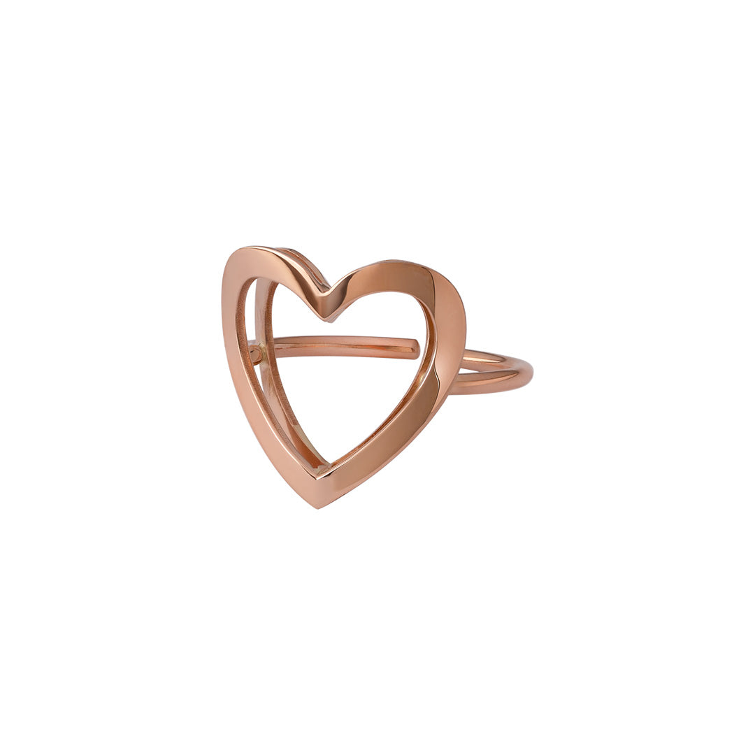 Imperial Heart Pink Gold