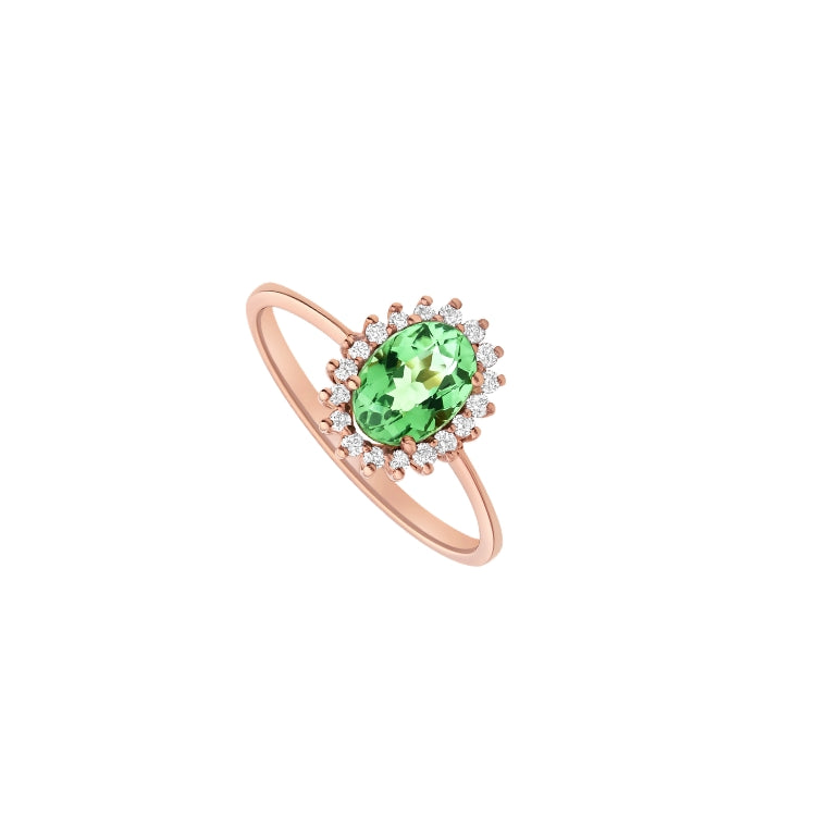 GREEN TOURMALINE RING