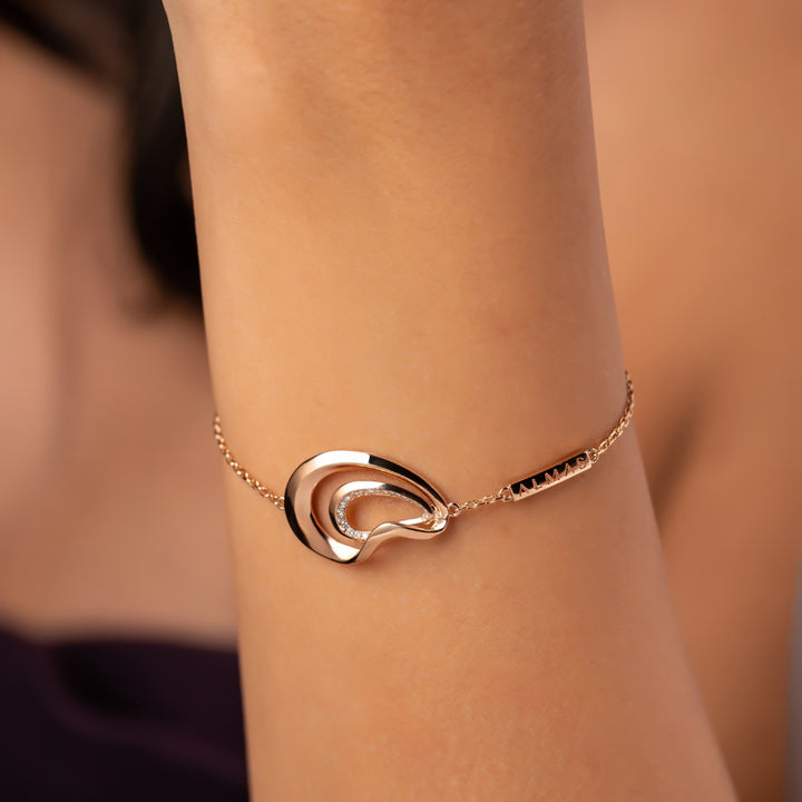 PERA DOUBLE LAYER DIAMOND BRACELET