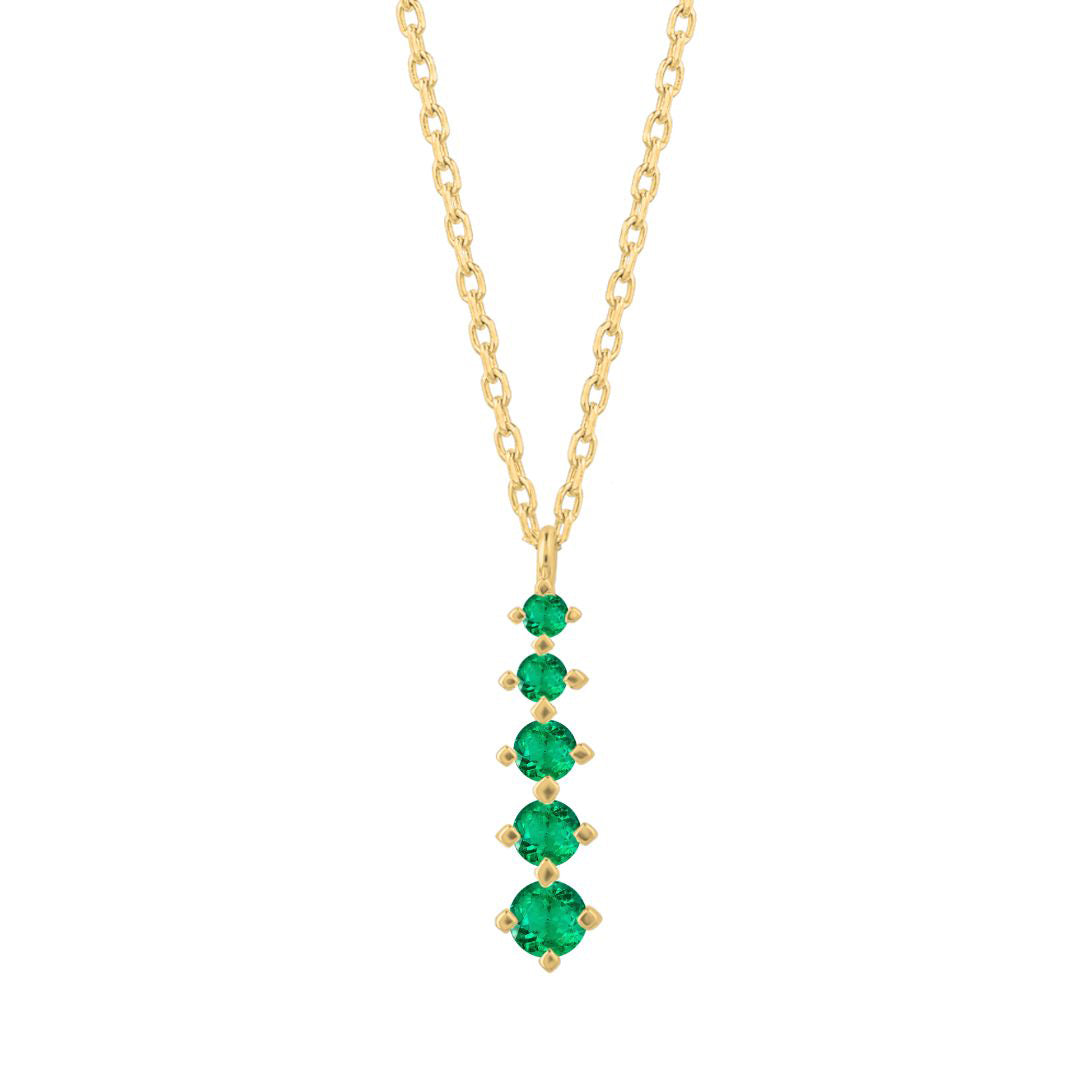 Eternity Emerald Necklace